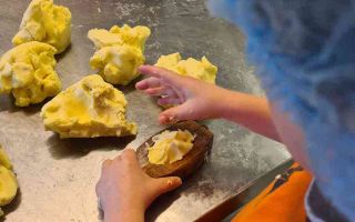 Atelier de fabrication de beurre