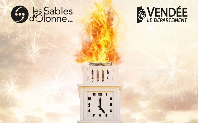 Passage de la Flamme Olympique aux Sables d'Olonne - JO Paris 2024